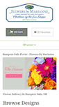 Mobile Screenshot of flowersbymarianne.com